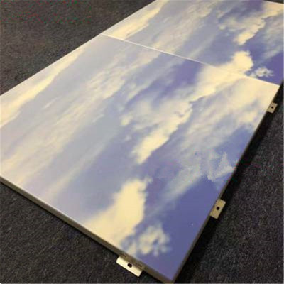 3D打印蓝天白云铝单板-喷绘铝板